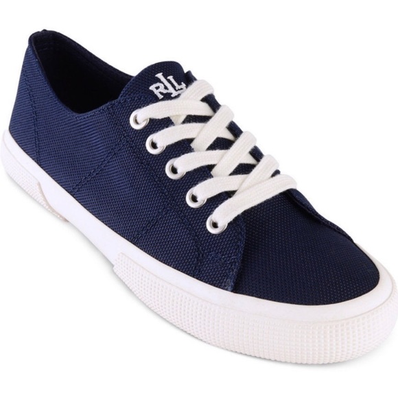 Lauren Ralph Lauren Shoes - *Great condition Navy Lauren Ralph Lauren Jolie Slip-on Sneakers*